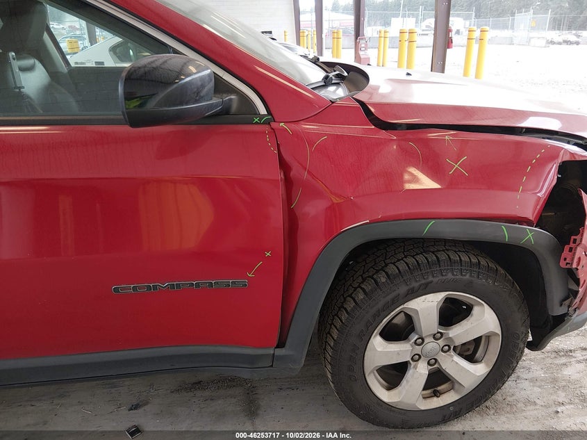JEEP NEW COMPASS 2017 VIN 3C4NJDBB3HT651873