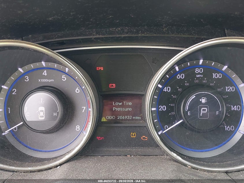 2012 HYUNDAI SONATA auction photo 7