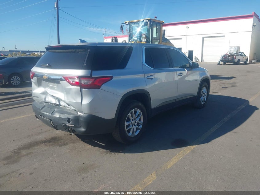 Vin: 1gnerfkw9lj254215, lot: 46753751, chevrolet traverse fwd ls 20204