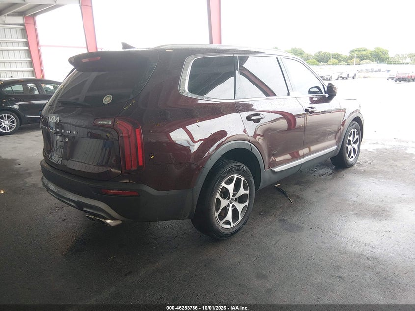 Vin: 5xyp34hc2ng296491, lot: 46753782, kia telluride ex 20224