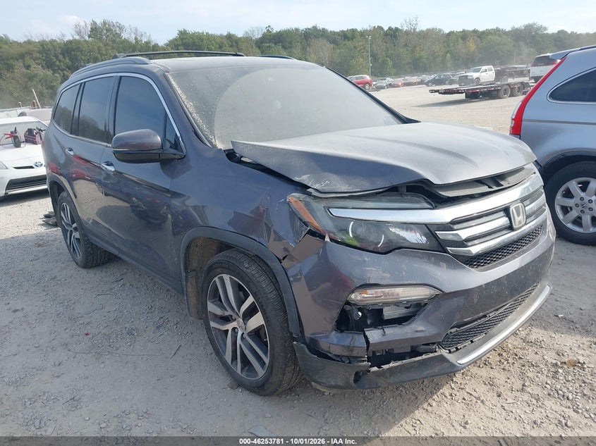 Vin: 5fnyf6h07hb069371, lot: 46753807, honda pilot elite 2017 img_1
