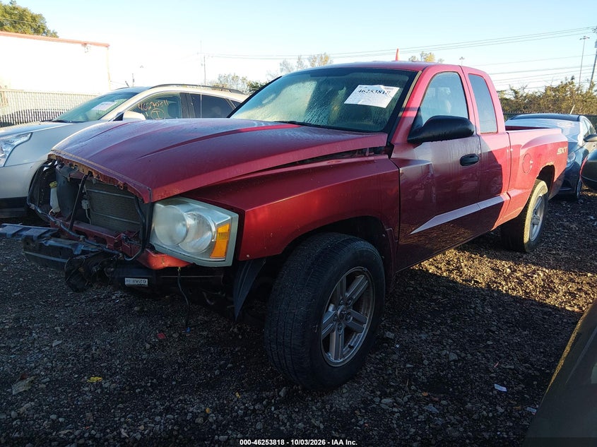 2007 Dodge Dakota St, Front End, IAAI, VIN 1D7HW22K27S265289 — photo 2