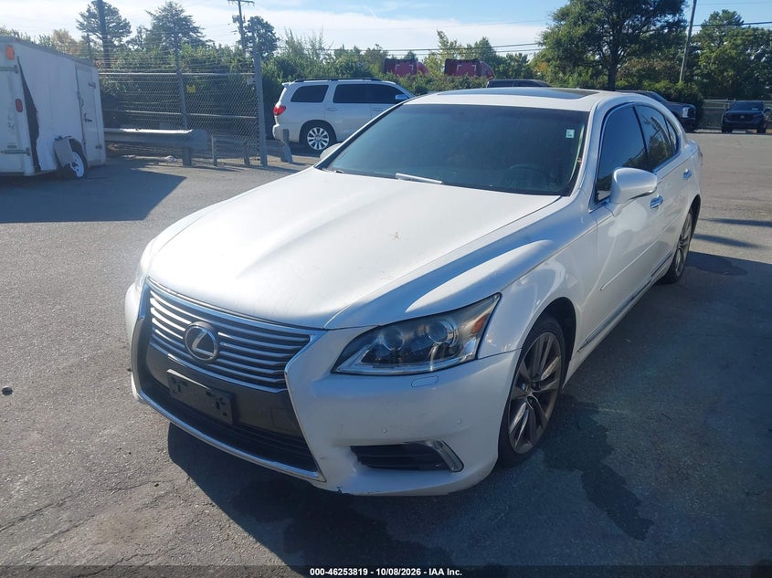 Vin: jthcl5ef2e5022217, lot: 46753845, lexus ls 460 20142