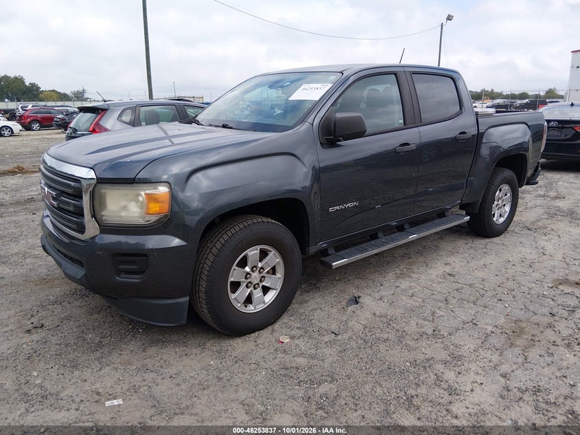 Vin: 1gtg5bea0h1221942, lot: 46753863, gmc canyon 20172