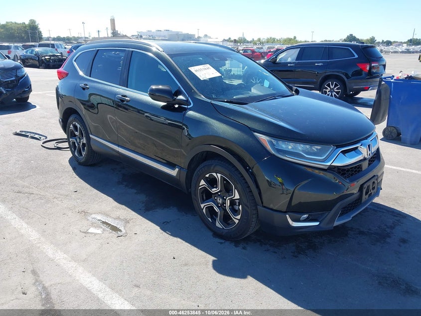 Vin: 7farw2h92je062575, lot: 46753871, honda cr-v touring 20181