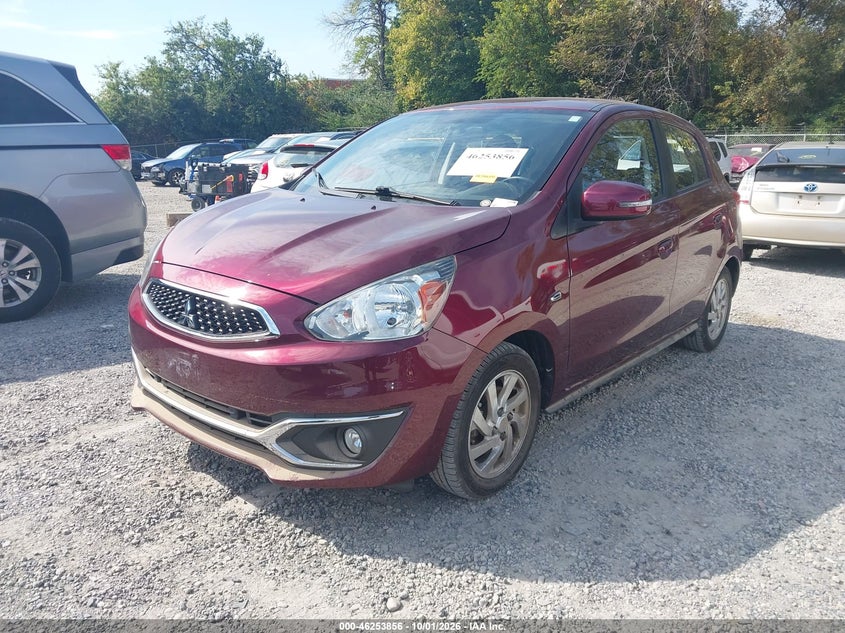 Vin: ml32a4hj9hh000282, lot: 46753882, mitsubishi mirage se 20172