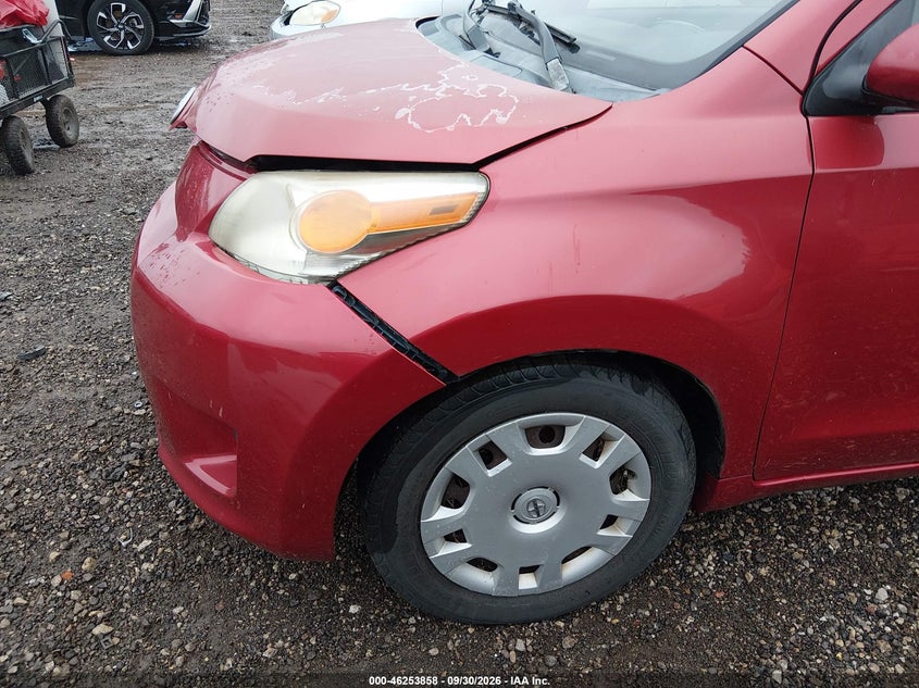 SCION XD 2008 VIN JTKKU10478J005698