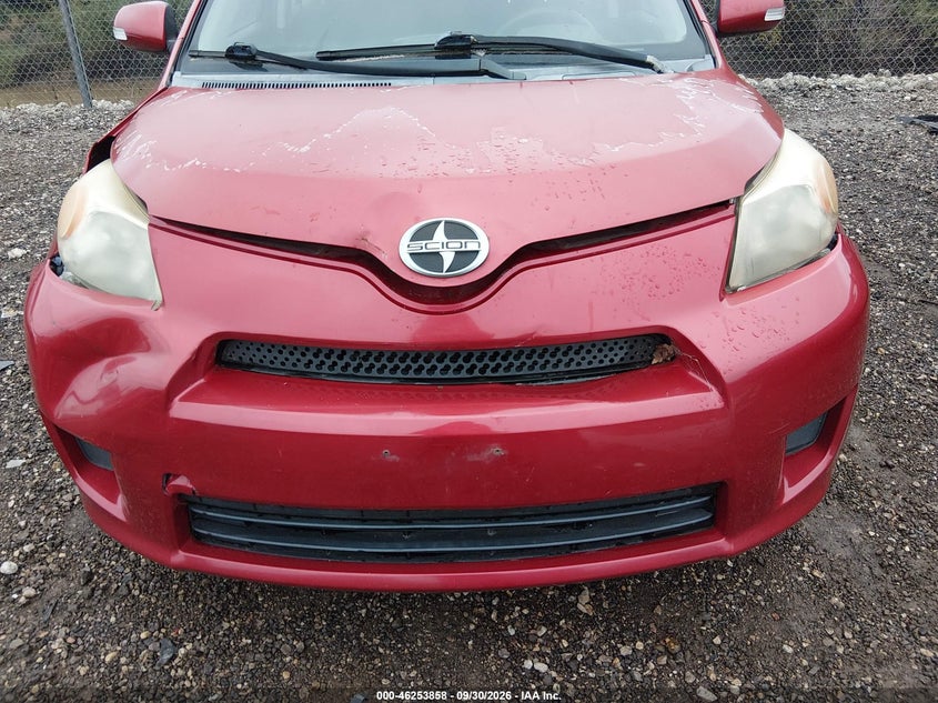SCION XD 2008 VIN JTKKU10478J005698
