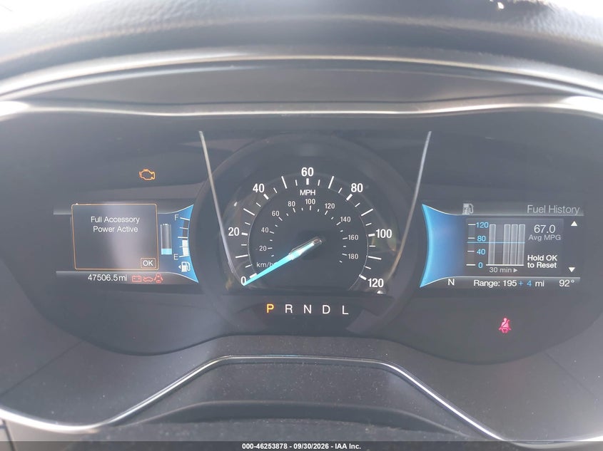 FORD FUSION ENERGI 2018 VIN 3FA6P0PU2JR204367