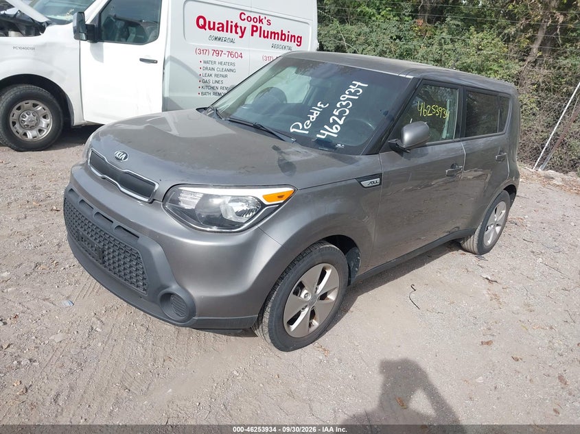Vin: kndjn2a25f7186832, lot: 46753960, kia soul 20152