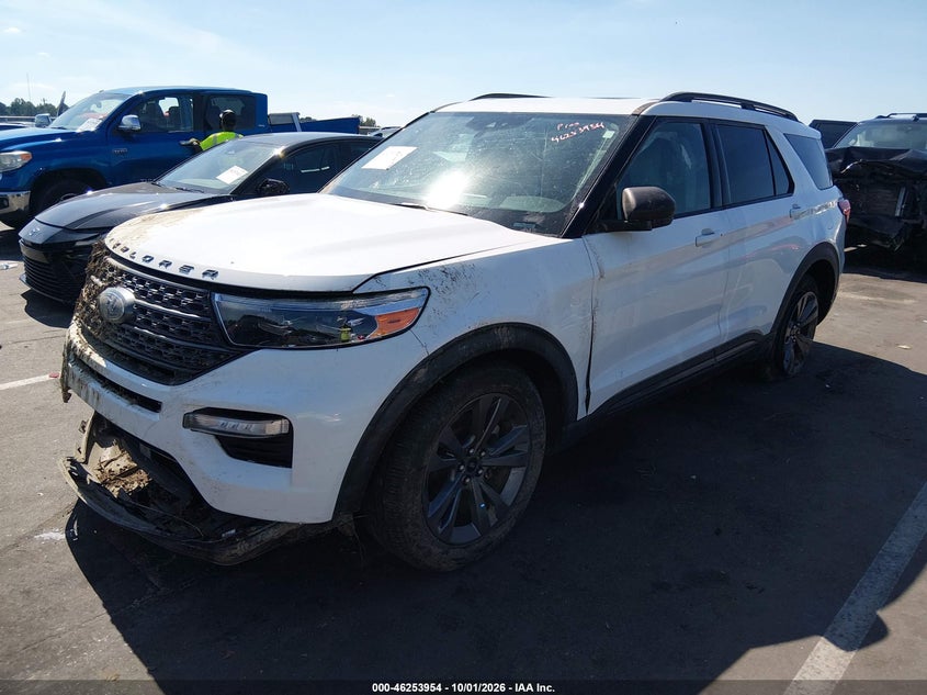 Vin: 1fmsk7dh6mgc17895, lot: 46753980, ford explorer xlt 20212