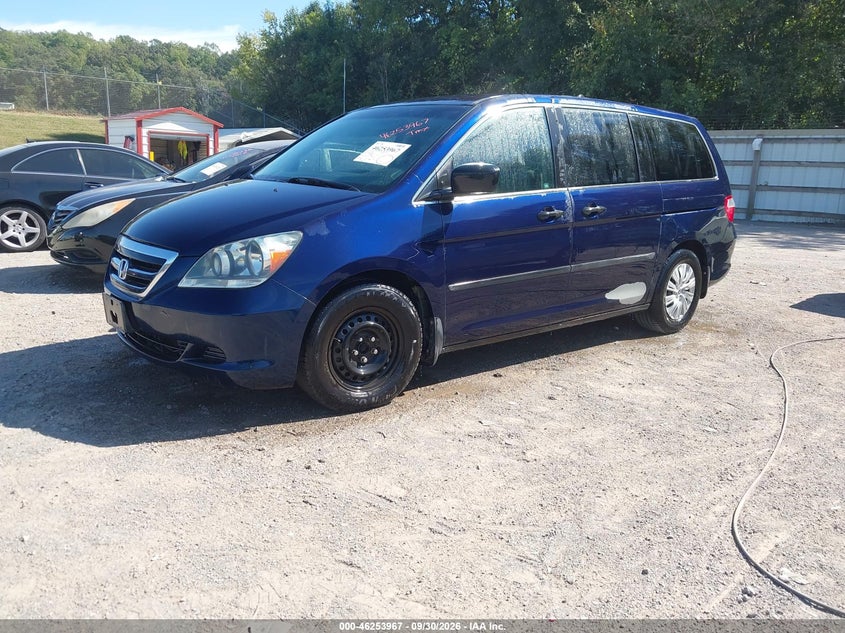2006 Honda Odyssey Lx, Обычный износ, IAAI, VIN 5FNRL38266B118098 — фото 2