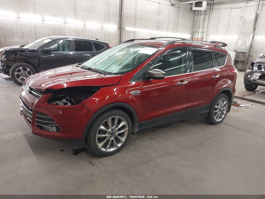 Vin: 1fmcu9g9xfua79040, lot: 46753998, ford escape se 20152