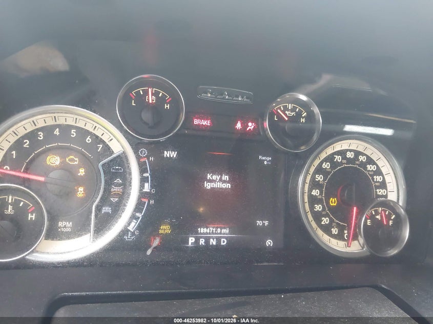 RAM 1500 2013 VIN 1C6RR7NT2DS671924