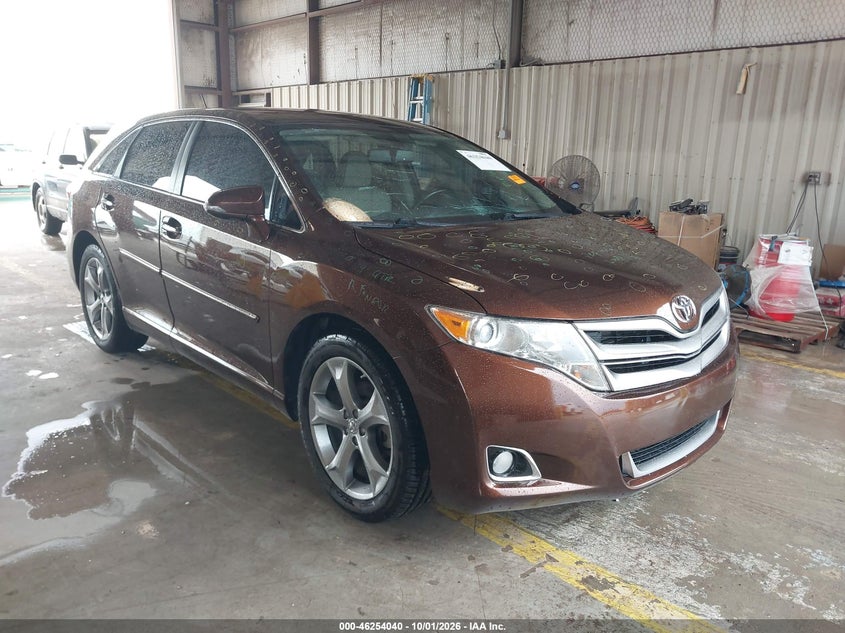 Vin: 4t3zk3bb8du063107, lot: 46754066, toyota venza xle v6 20131