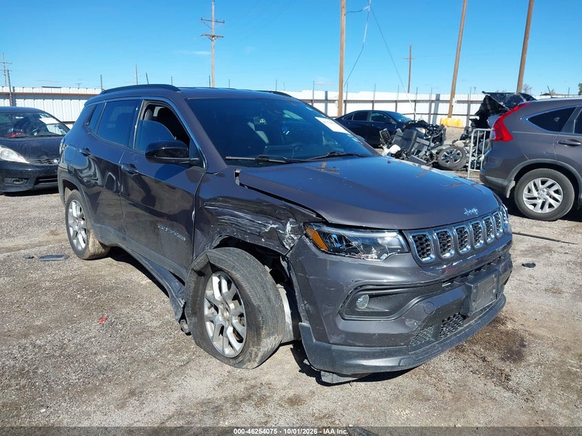 Vin: 3c4njdfn8rt130167, lot: 46754101, jeep compass latitude lux fwd 2024 img_1