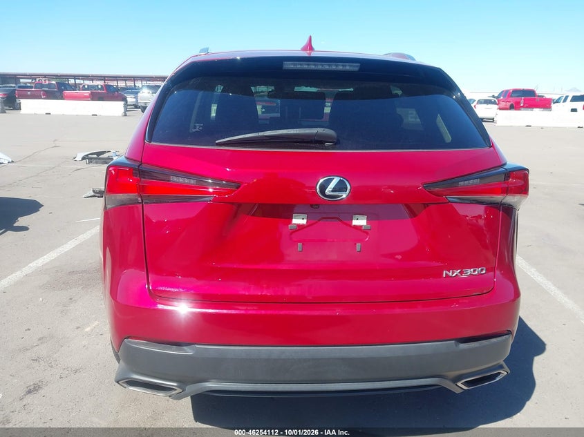 LEXUS NX 300 2020 VIN JTJAARBZ0L5000487