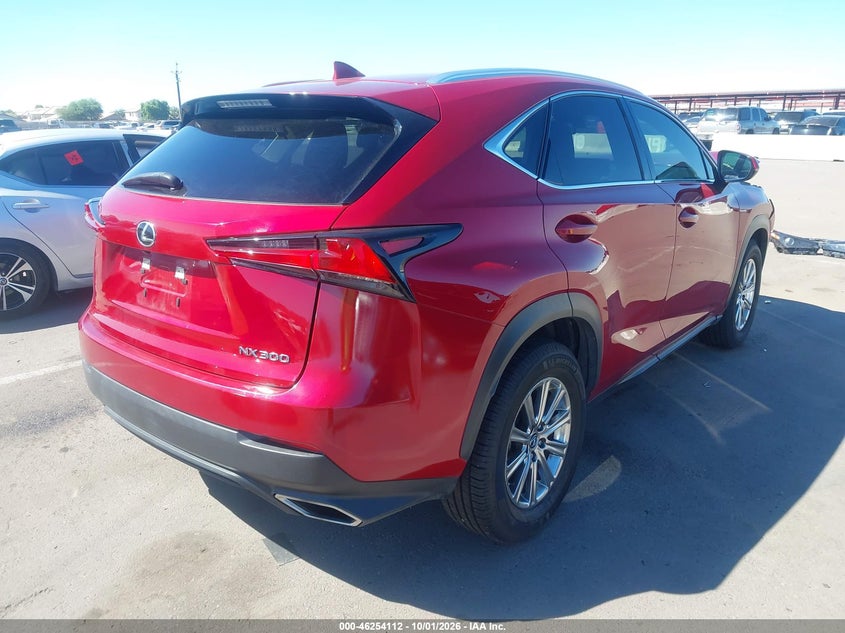 LEXUS NX 300 2020 VIN JTJAARBZ0L5000487