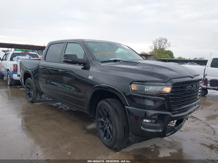 Vin: 1c6srfjtxtn366380, lot: 46754141, ram 1500 laramie  4x4 5'7 box 20261