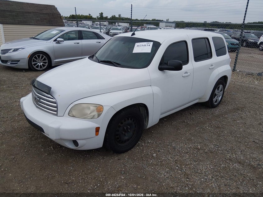 Vin: 3gnbaadb3as562483, lot: 46754161, chevrolet hhr ls 20102