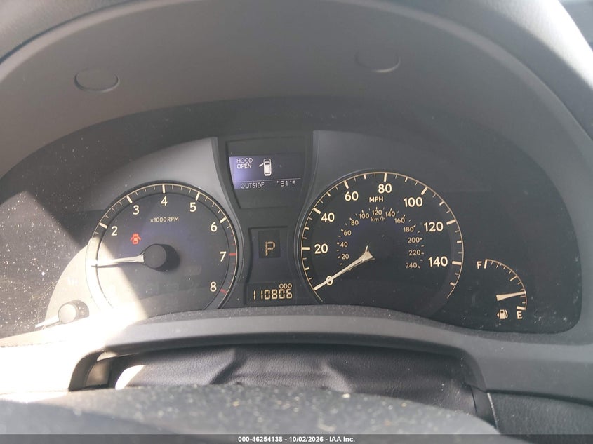 LEXUS RX 350 2011 VIN 2T2BK1BAXBC110766