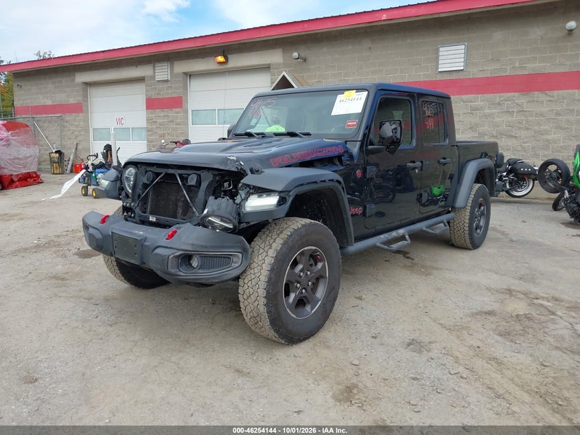 Vin: 1c6jjtbg8ll198088, lot: 46754170, jeep gladiator rubicon 4x4 20202