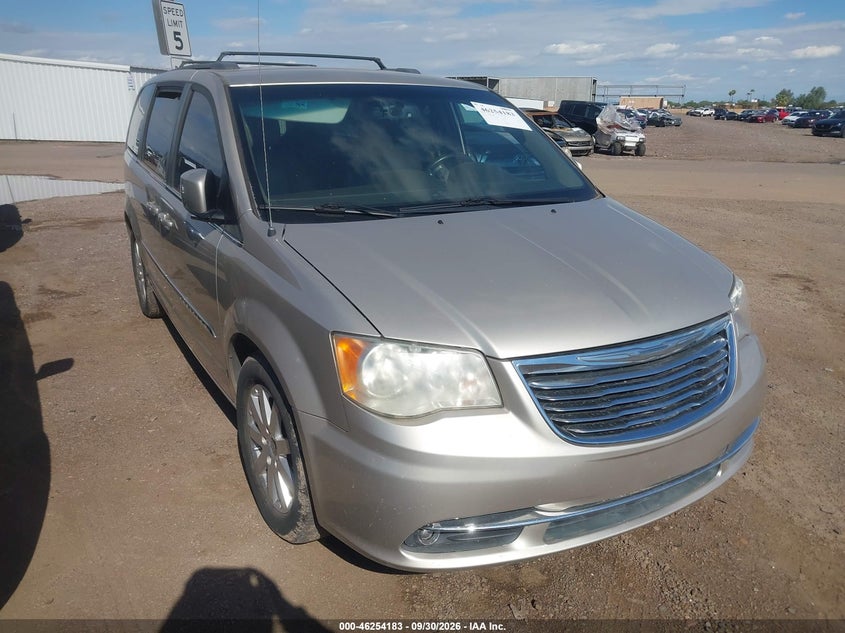 Vin: 2c4rc1bg9dr774225, lot: 46754209, chrysler town & country touring 20131