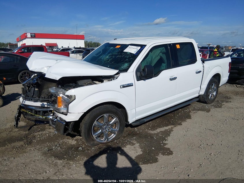 Vin: 1ftew1cp9jkc39409, lot: 46754220, ford f-150 xlt 20182