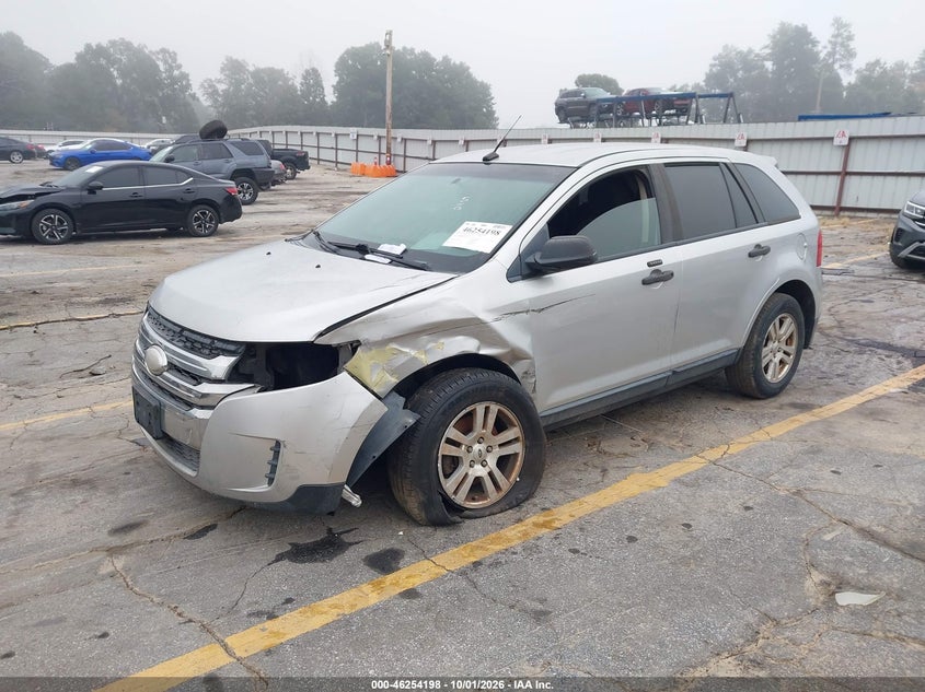 Vin: 2fmdk3gc1dba62374, lot: 46754224, ford edge se 20132
