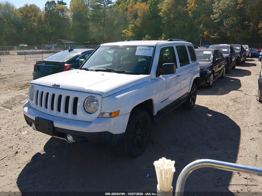 Vin: 1c4njrfb4cd696360, lot: 46754225, jeep patriot latitude 20122
