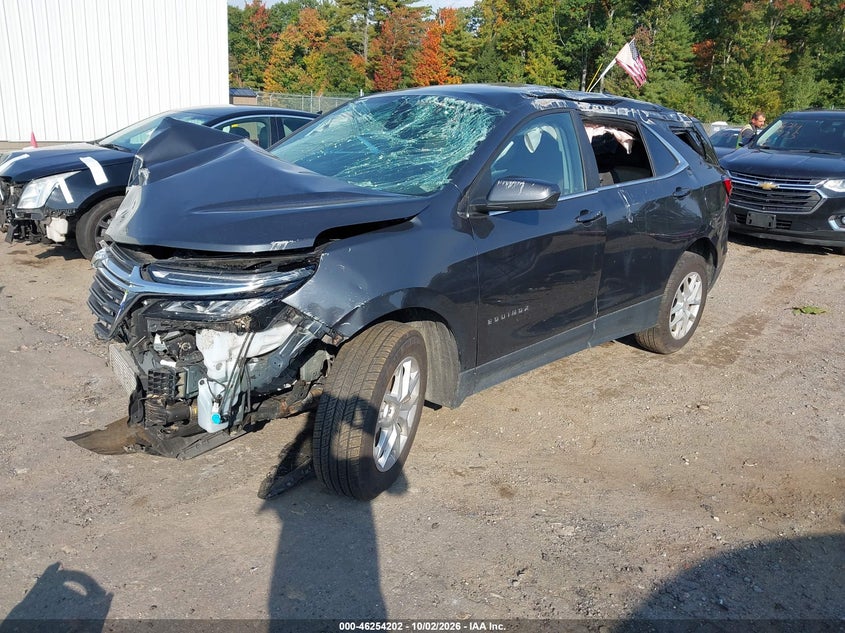 Vin: 3gnaxueg8ps159579, lot: 46754228, chevrolet equinox awd lt 20232