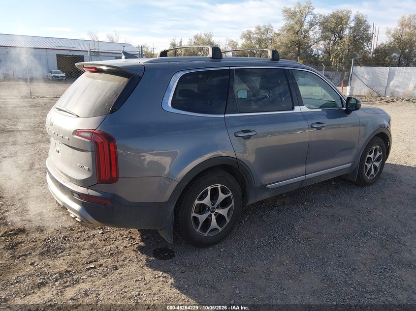 Vin: 5xyp3dhc9lg038353, lot: 46754255, kia telluride ex 20204