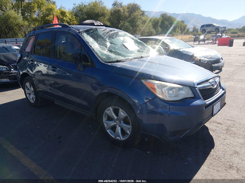 Vin: jf2sjaec0eh430605, lot: 46754258, subaru forester 2.5i premium 20141