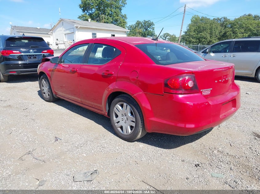 DODGE AVENGER 2014 VIN 1C3CDZAB4EN127130