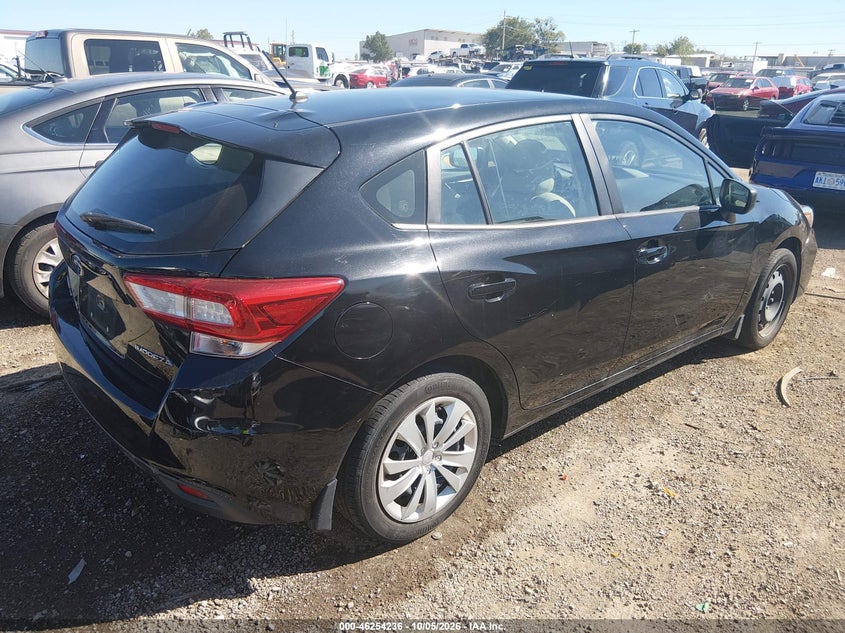 Vin: 4s3gtab63k3745713, lot: 46754262, subaru impreza 2.0i 20194