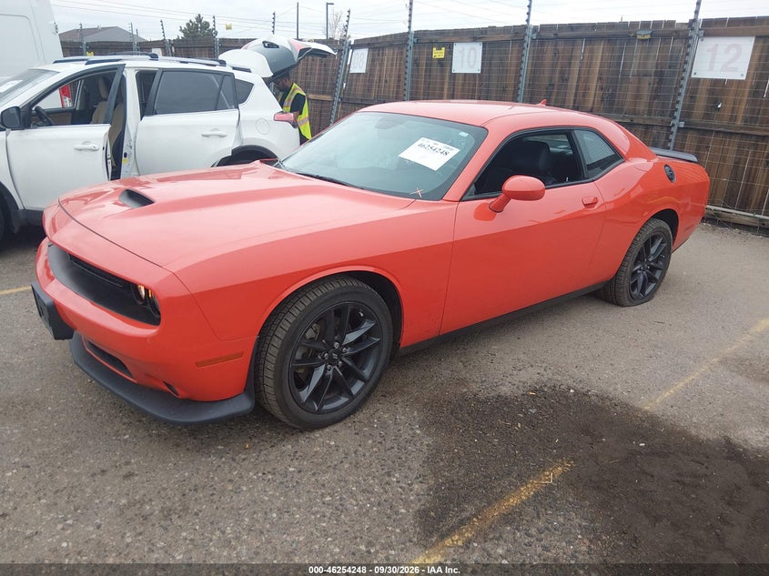 Vin: 2c3cdzkg7mh665399, lot: 46754273, dodge challenger gt awd 20212
