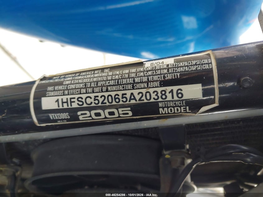 HONDA VT1300 2005