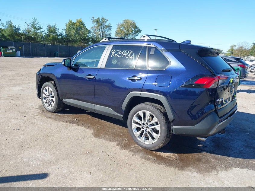 Vin: 2t3n1rfvxsw625417, lot: 46754322, toyota rav4 limited 20253