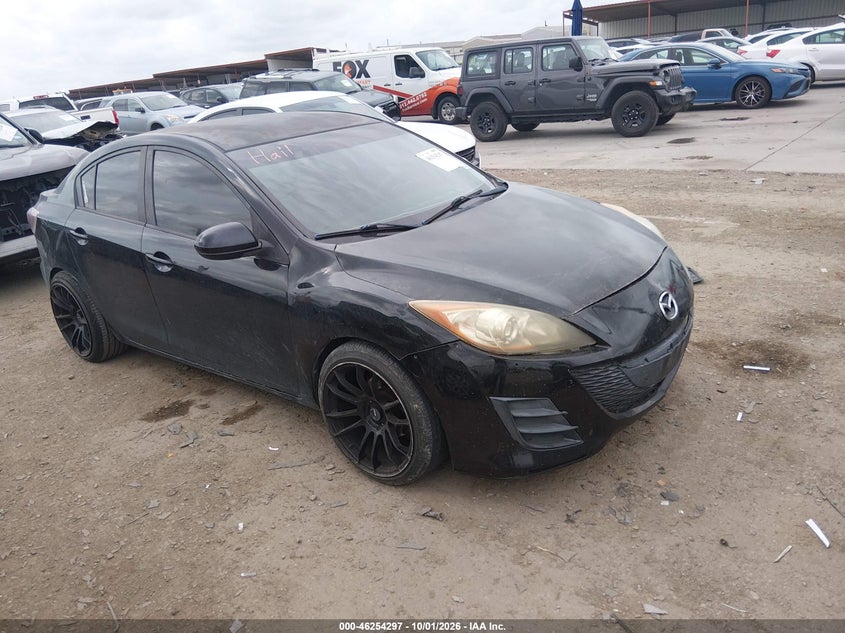 Vin: jm1bl1sf7a1177874, lot: 46754323, mazda mazda3 i touring 20101