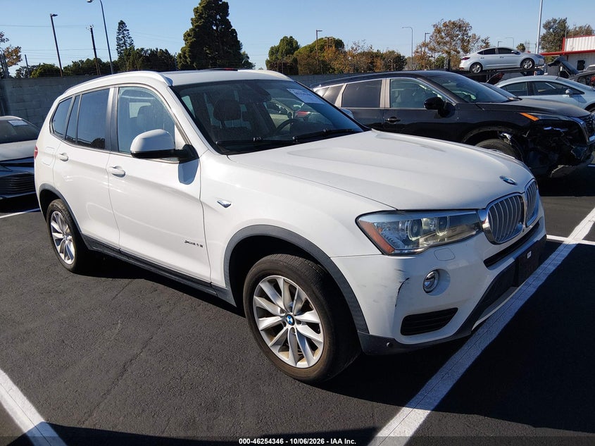 Vin: 5uxwx9c54h0t06470, lot: 46754372, bmw x3 xdrive28i 20171