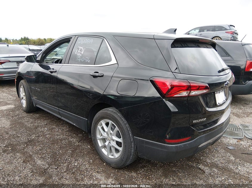 Vin: 3gnaxkeg5pl249920, lot: 46754415, chevrolet equinox fwd lt 20233