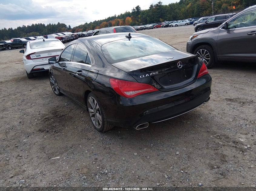Vin: wddsj4eb1fn163409, lot: 46754445, mercedes-benz cla 250 20153