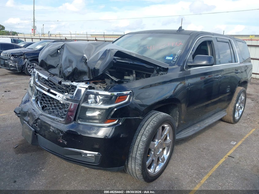 2016 Chevrolet Tahoe Commercial Fleet, Front & Rear, IAAI, VIN 1GNLCDEC5GR415827 — photo 2