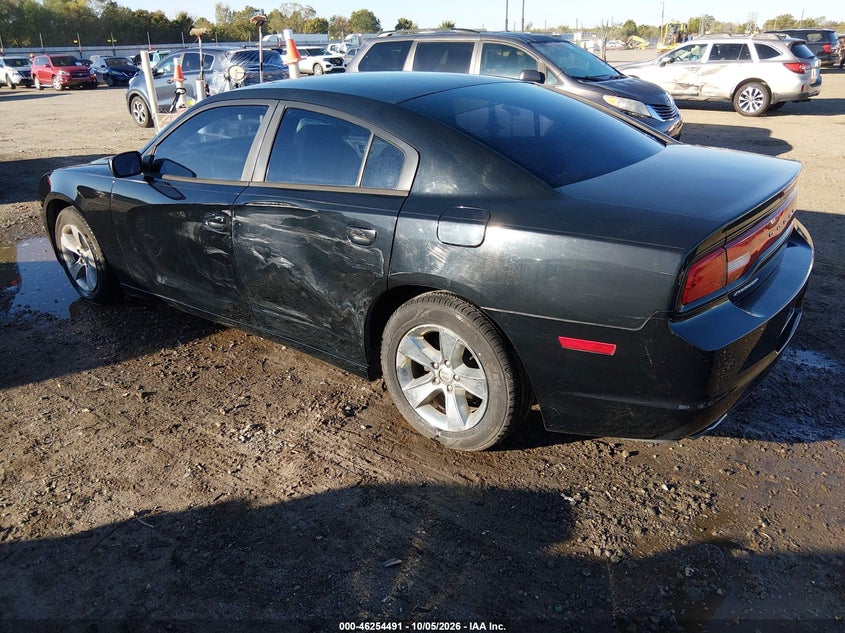 Vin: 2c3cdxbg9eh170515, lot: 46754517, dodge charger se 20143