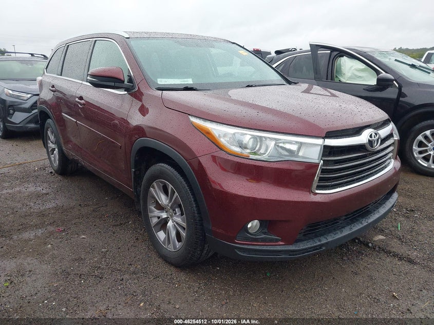 Vin: 5tdkkrfh7fs056303, lot: 46754538, toyota highlander xle v6 2015 img_1