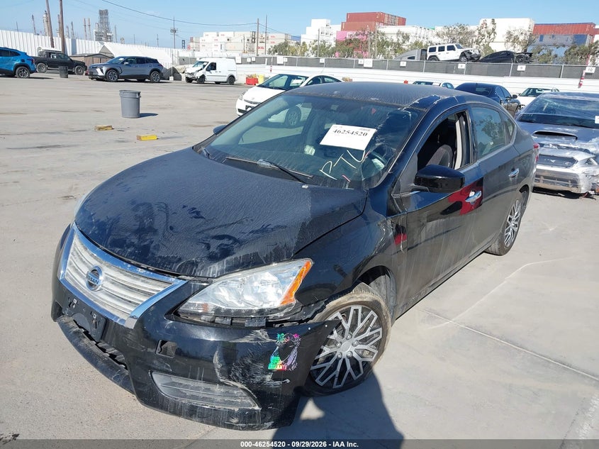 NISSAN SENTRA 2015 VIN 3N1AB7AP6FY347529