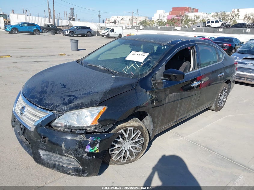 NISSAN SENTRA 2015 VIN 3N1AB7AP6FY347529