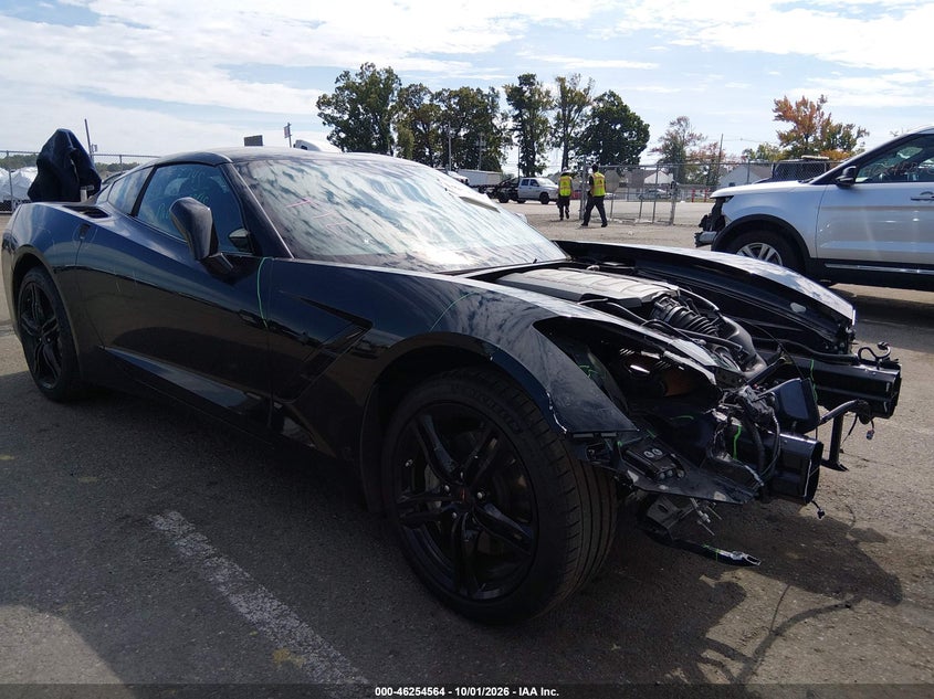 Vin: 1g1yb2d7xh5113316, lot: 46754590, chevrolet corvette stingray 20171