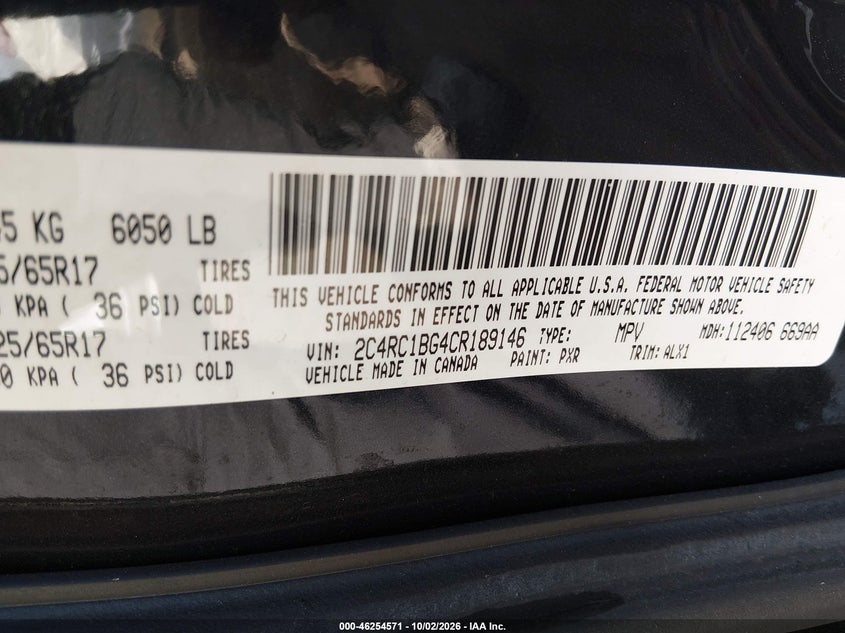 2012 CHRYSLER TOWN & COUNTRY TOURING · Фото 9