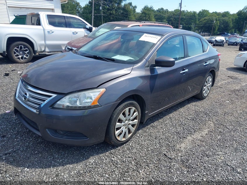 Vin: 3n1ab7ap0dl667620, lot: 46754620, nissan sentra sv 20132